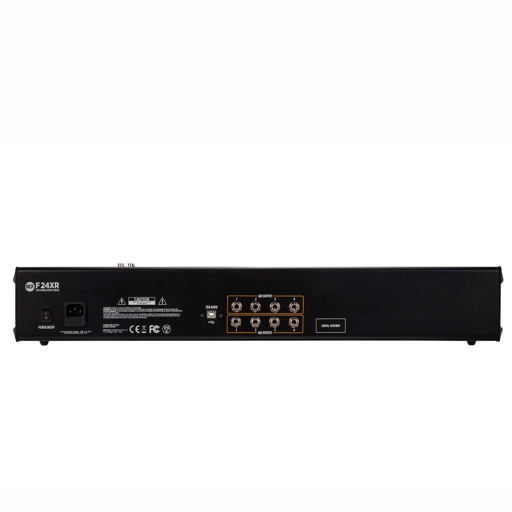 RCF F24XR 24-channel Mixing Console With Multi-fx & Recording |  RCF |  CONSOLE |  Zoso Music