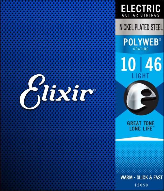 ELIXIR 12050 POLYWEB ELECTRIC GUITAR STRINGS 10-46 | ELIXIR , Zoso Music
