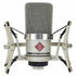 Neumann TLM-102 Large-Diaphragm Studio Condenser Microphone Studio Set - Nickel | Zoso Music Sdn Bhd