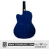 Neowood C10 BU 39Inch Acoustic Guitar Gloss Finish Blue |  NEOWOOD |  ACOUSTIC GUITAR |  Zoso Music