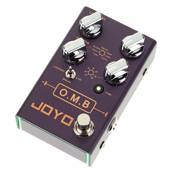 Joyo R-06 O.M.B. Looper Drum Machine Pedal |  JOYO |  EFFECTS |  Zoso Music