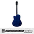 Neowood C10 BU 39Inch Acoustic Guitar Gloss Finish Blue |  NEOWOOD |  ACOUSTIC GUITAR |  Zoso Music