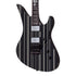 Schecter Synyster Custom - Gloss Black w/Silver Pin Stripes [MIK] |  SCHECTER |  ELECTRIC GUITAR |  Zoso Music