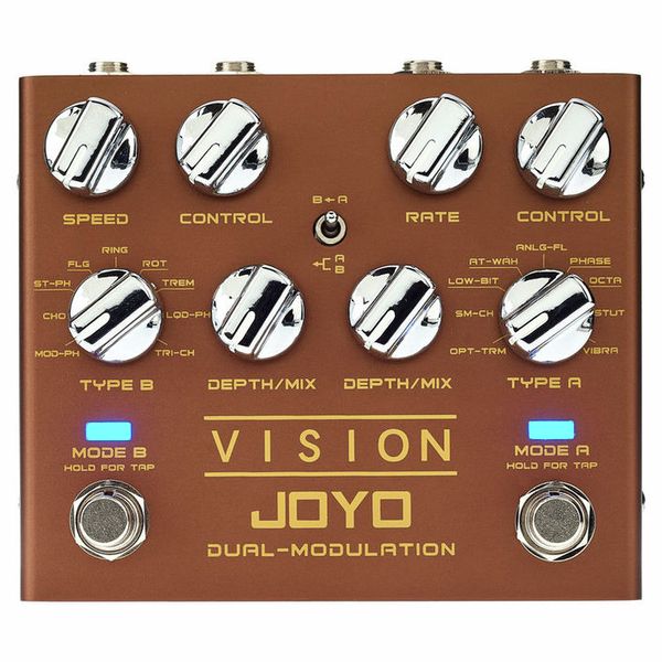 Joyo R-09 Vision Dual Mod Guitar Effects Pedal | Zoso Music Sdn Bhd