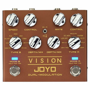 Joyo R-09 Vision Dual Mod Guitar Effects Pedal | Zoso Music Sdn Bhd