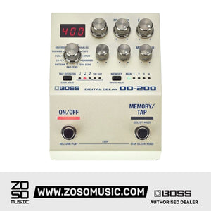 Boss DD-200 Digital Delay Pedal | Zoso Music Sdn Bhd