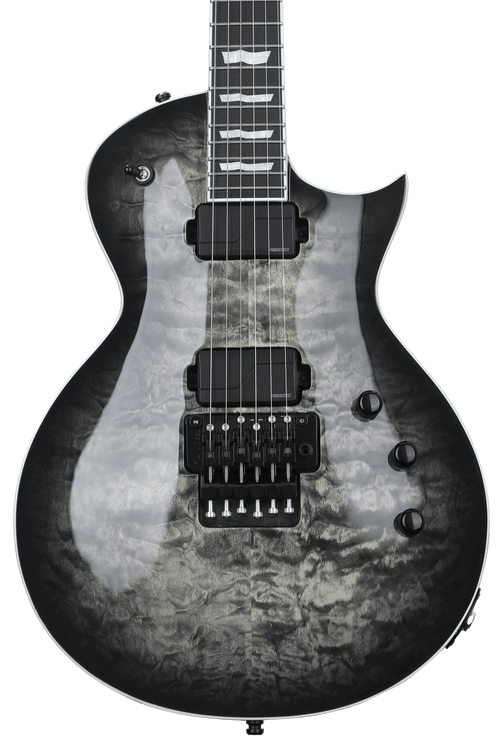 ESP Japan E-II Eclipse FR Electric Guitar - Charcoal Burst [MIJ] | Zoso Music Sdn Bhd
