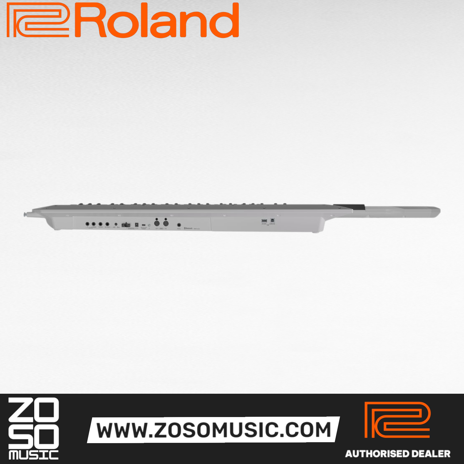 Roland AX-Edge 49-Key Keytar Synthesizer with FREE Shipping - White (AXEdge AX Edge), ROLAND, SYNTHESIZER, roland-synthesizer-axedge-w, ZOSO MUSIC SDN BHD