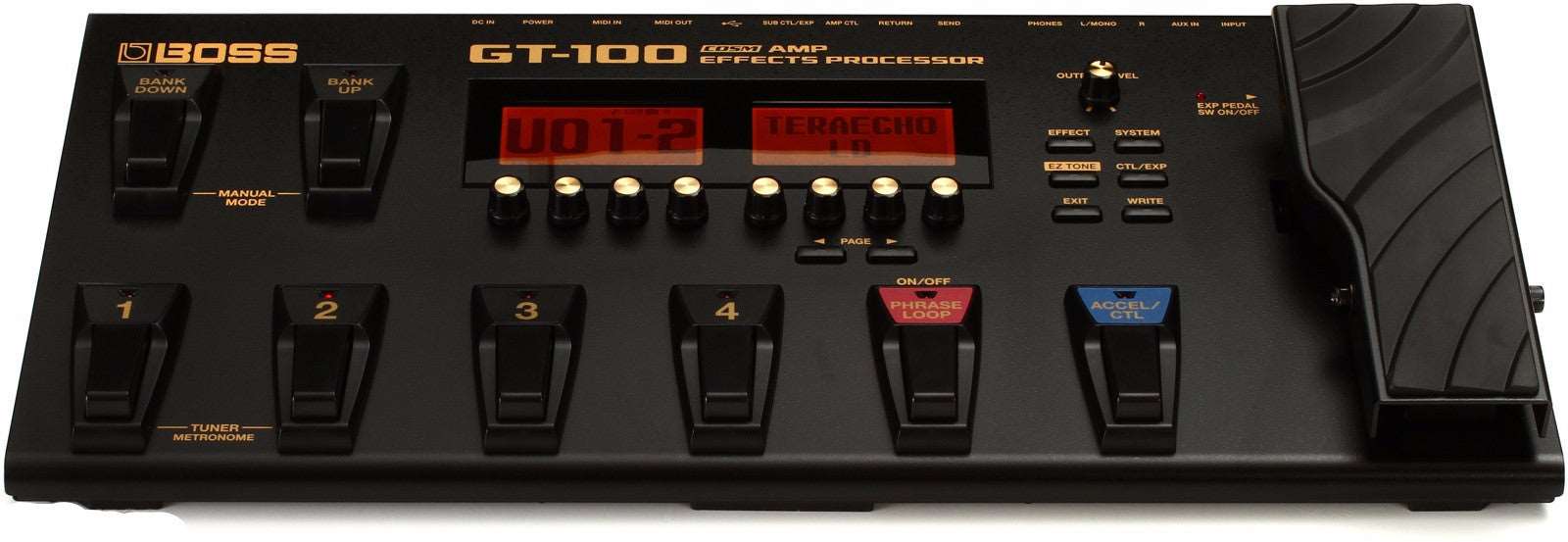 BOSS GT-100 GUITAR EFFECT PROCESSOR | BOSS , Zoso Music