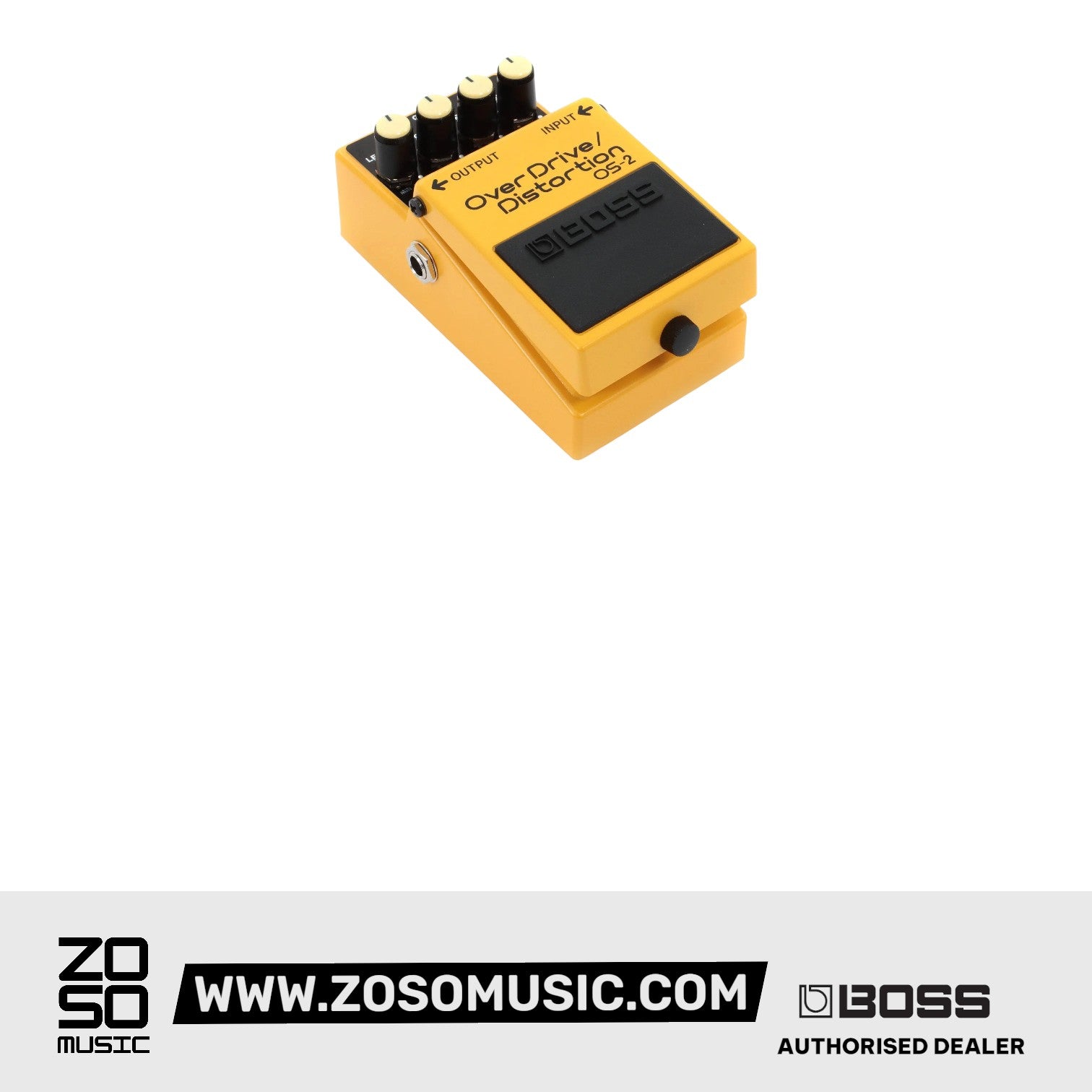 BOSS OS-2 OVERDRIVE/DISTORTION PEDAL (OS2) | BOSS , Zoso Music