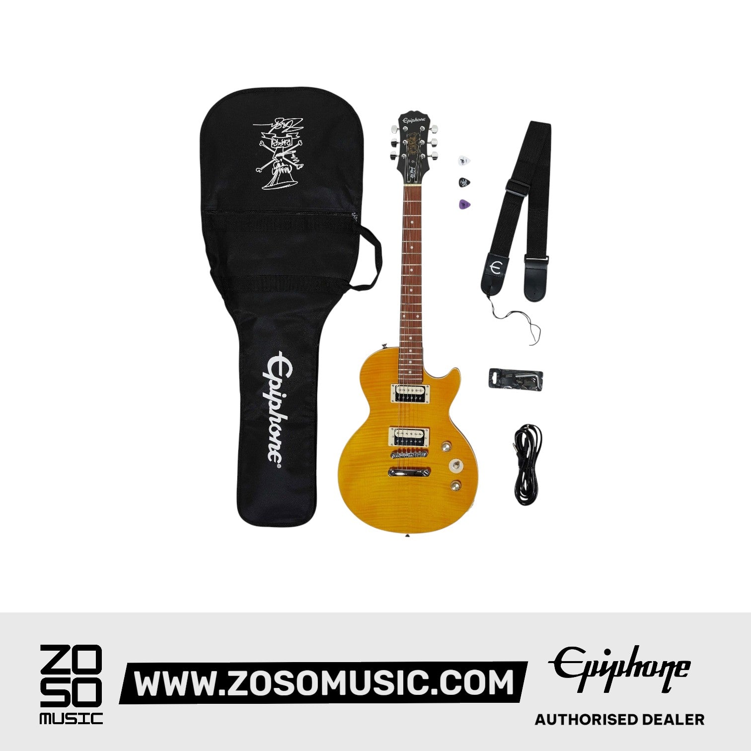 Epiphone ENA2AANH3 Slash Appetite Les Paul Special-II Electric Guitar - Appetite |  EPIPHONE |  ELECTRIC GUITAR |  Zoso Music