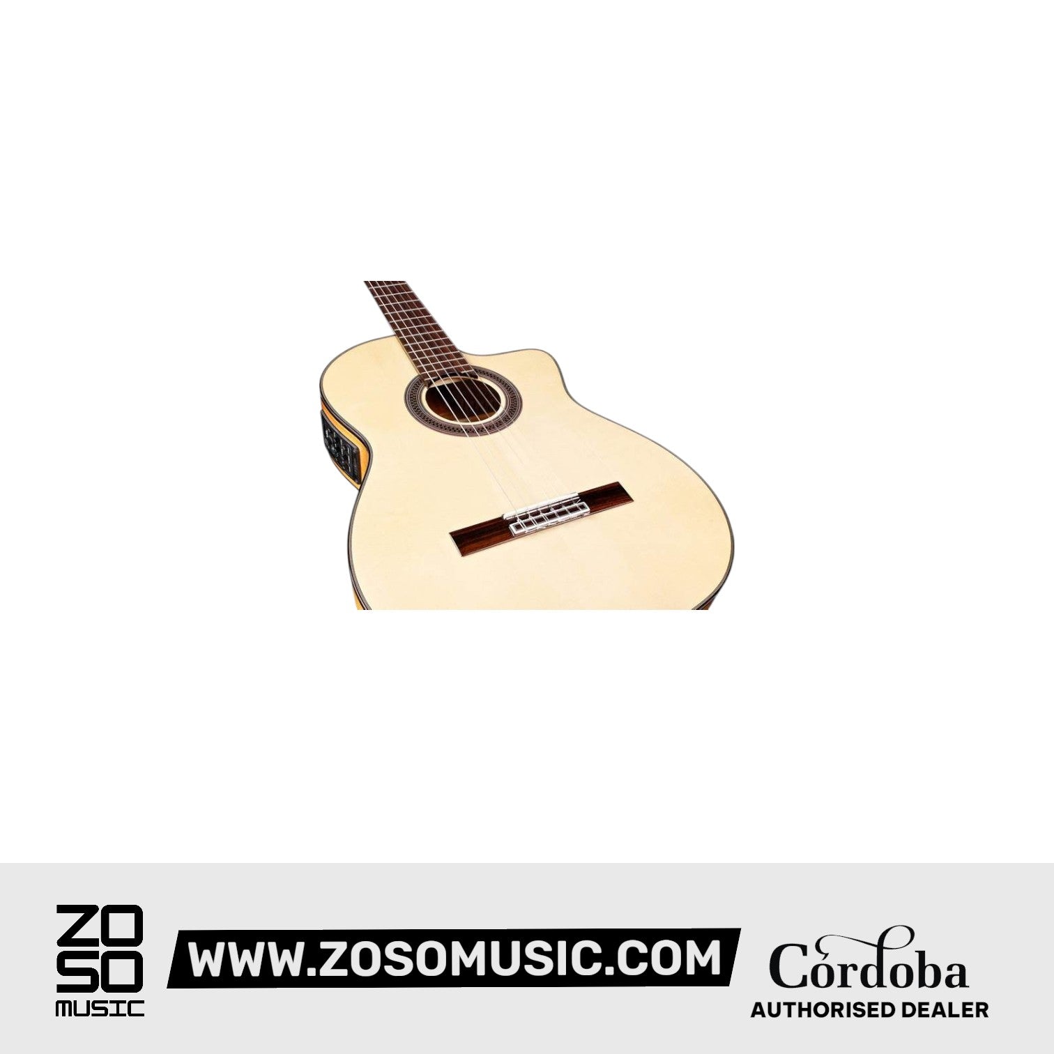 Cordoba GK Studio Limited Classical Guitar - Solid European Spruce Top, Ziricote Back & Sides with Pickup & Gator Guitar Case |  CORDOBA |  CLASSICAL GUITAR |  Zoso Music