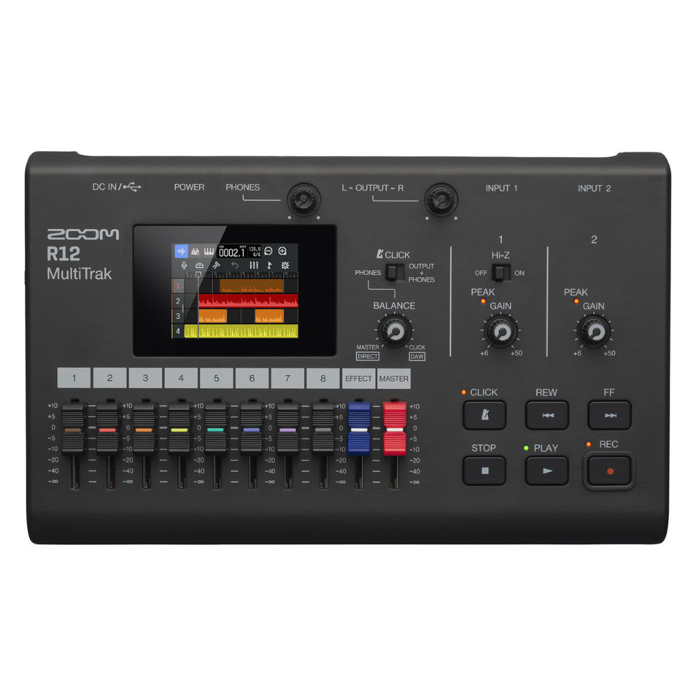 Zoom R12 MultiTrak Recorder - ZOSO MUSIC