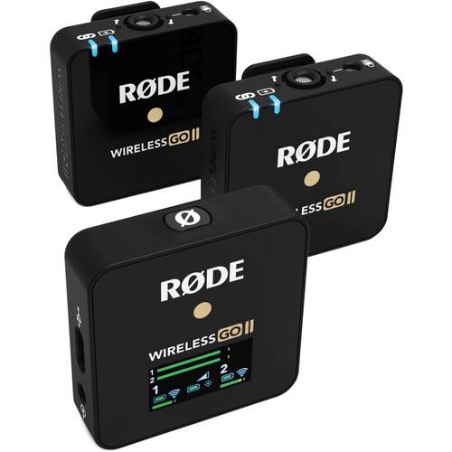 Rode WIGOII Wireless Go II Dual Channel Wireless Microphone System