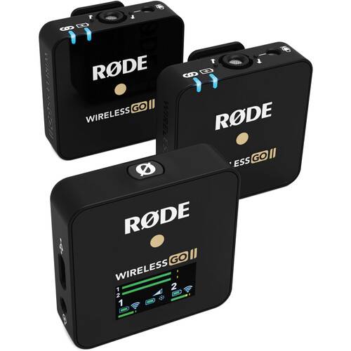 Rode WIGOII Wireless Go II Dual Channel Wireless Microphone System |  RODE |  WIRELESS-TRANSMITTER & RECEIVER |  Zoso Music