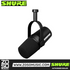 Shure MV7X Dynamic Broadcast Microphone, XLR Version - Black |  SHURE |  PODCAST MICRPHONE |  Zoso Music