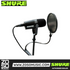 Shure MV7X Dynamic Broadcast Microphone, XLR Version - Black |  SHURE |  PODCAST MICRPHONE |  Zoso Music