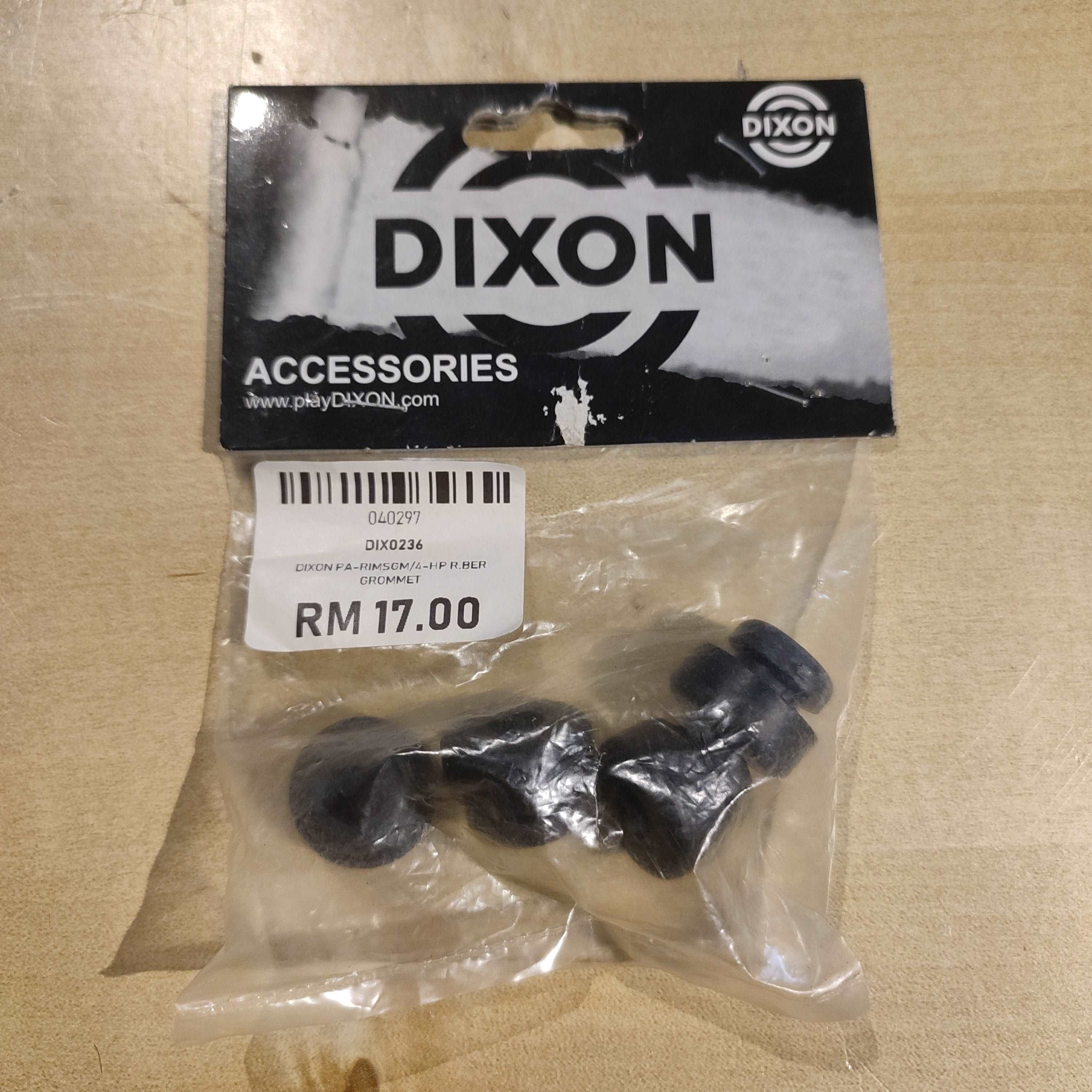 DISPLAY CLEARANCE - DIXON PA-RIMSGM/4-HP R.BER GROMMET | DIXON , Zoso Music