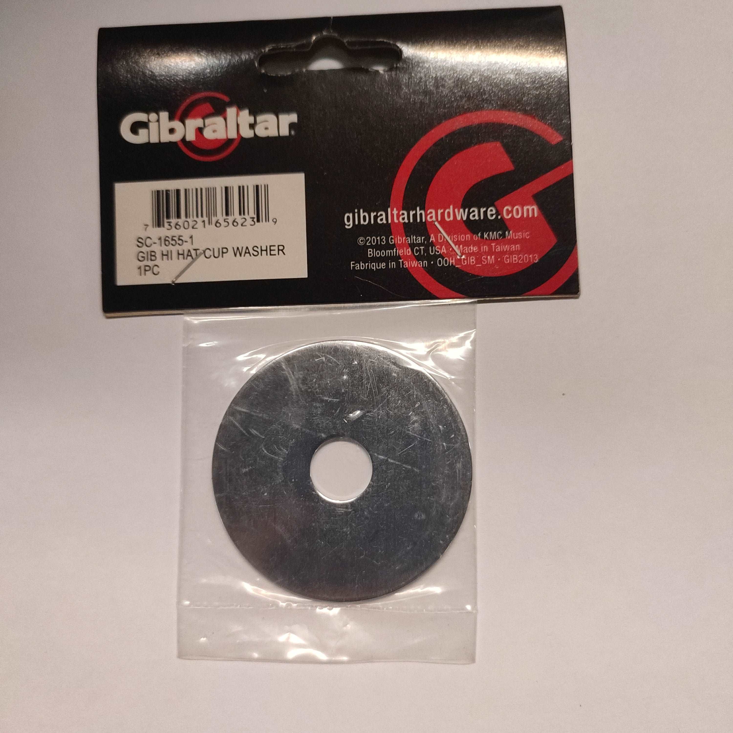 DISPLAY CLEARANCE - GIBRALTAR SC-1655-1 METAL CUP WASHER, 1PCS | GIBRALTAR , Zoso Music