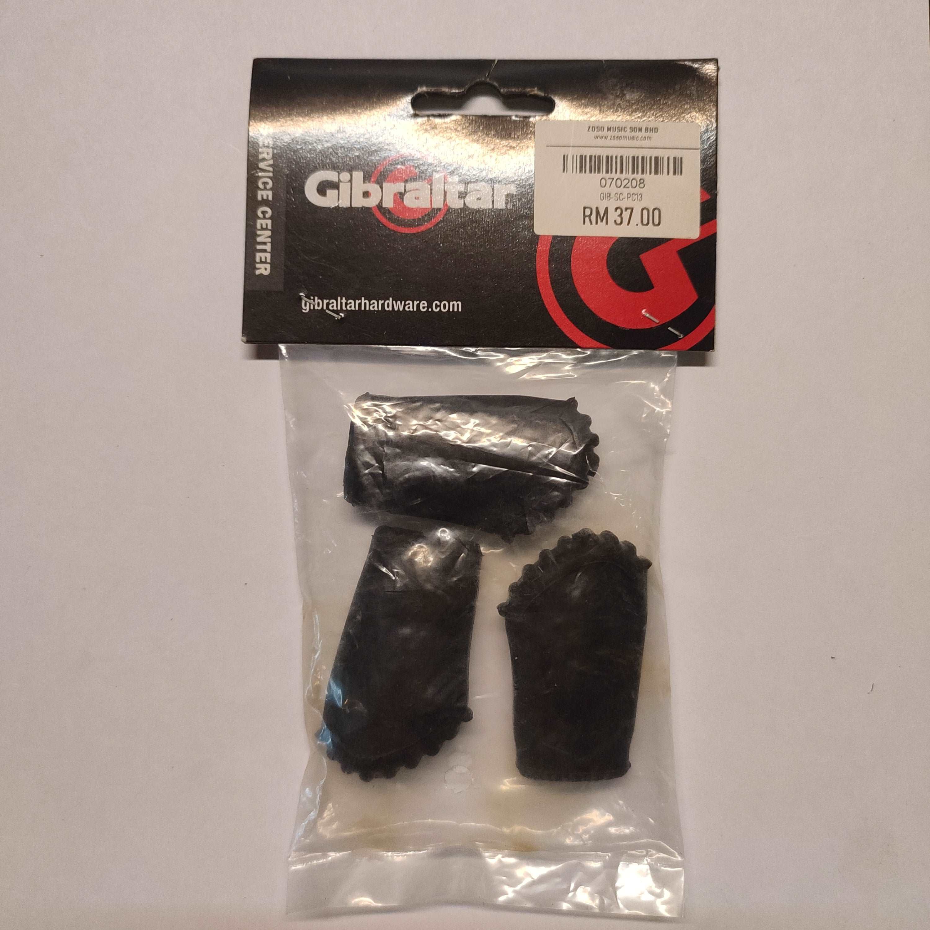 DISPLAY CLEARANCE - GIBRALTAR SC-PC13 SMALL RUBBER FEET, 3PCS | GIBRALTAR , Zoso Music