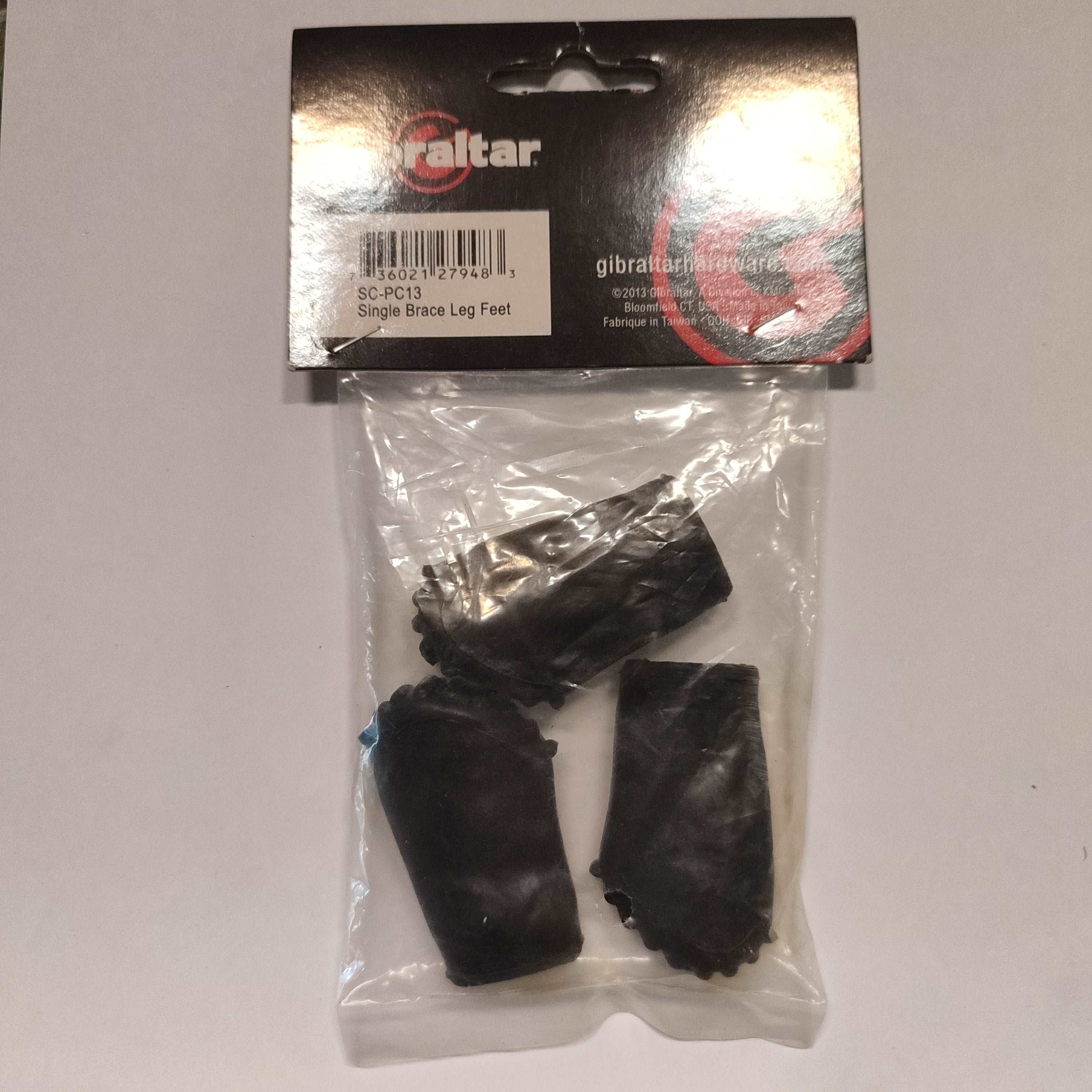 DISPLAY CLEARANCE - GIBRALTAR SC-PC13 SMALL RUBBER FEET, 3PCS | GIBRALTAR , Zoso Music
