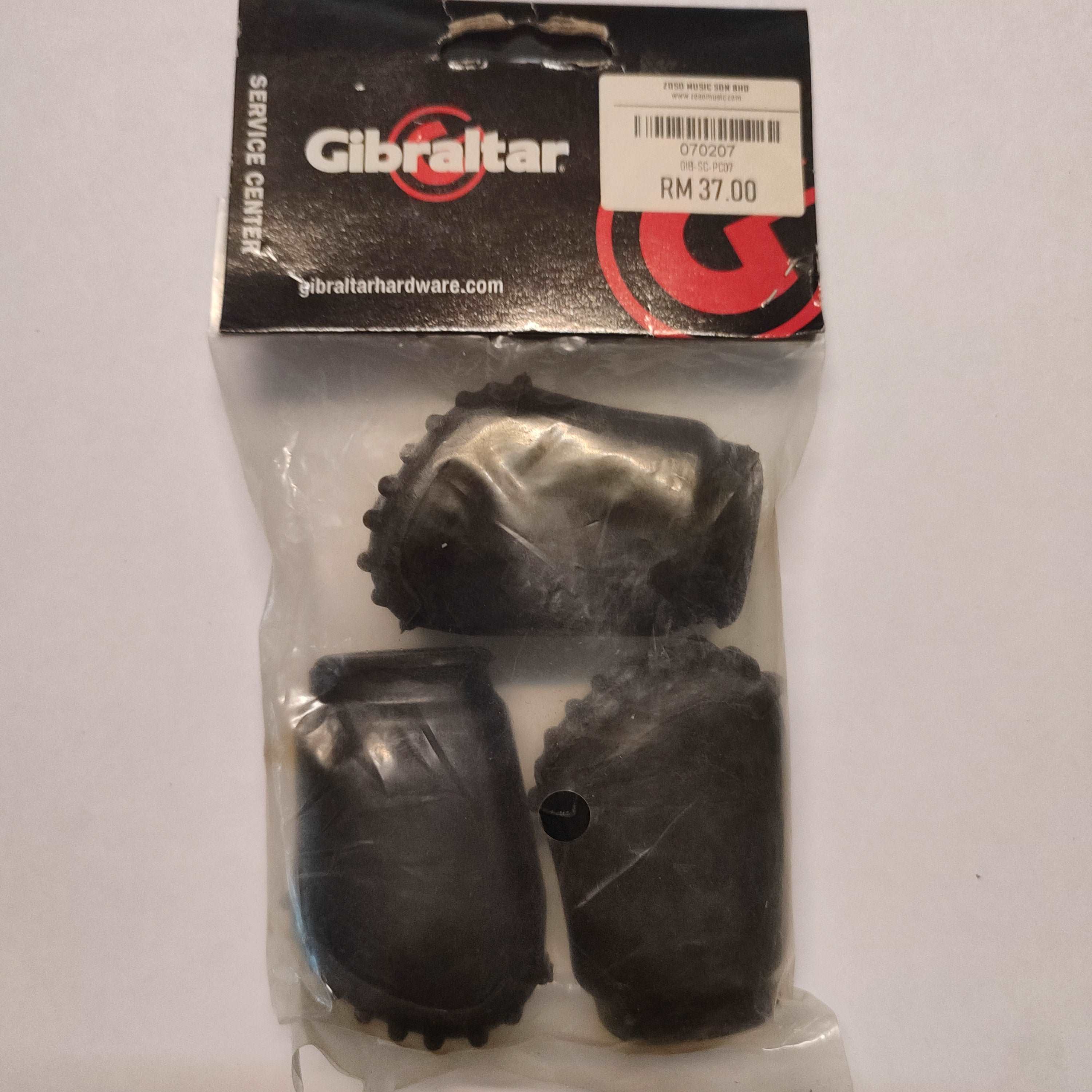 DISPLAY CLEARANCE - GIBRALTAR SC-PC07 LARGE RUBBER FEET, 3PCS | GIBRALTAR , Zoso Music