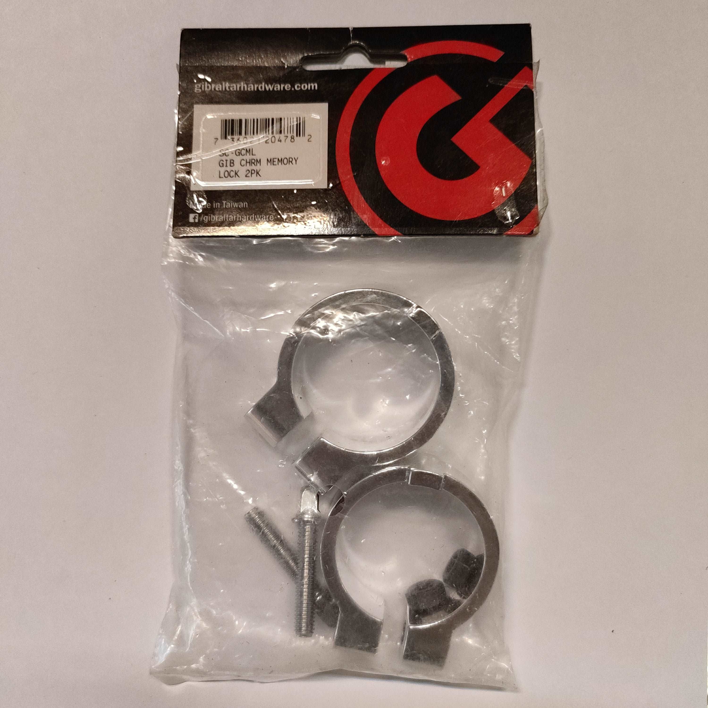 DISPLAY CLEARANCE - GIBRALTAR SC-GCML CHROME SERIES MEMORY LOCK, 2PCS | GIBRALTAR , Zoso Music