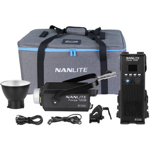 Nanlite Forza 720B Bi-Color LED Monolight with Carry Bag |  NANLITE |  LIGHTING - STUDIO |  Zoso Music