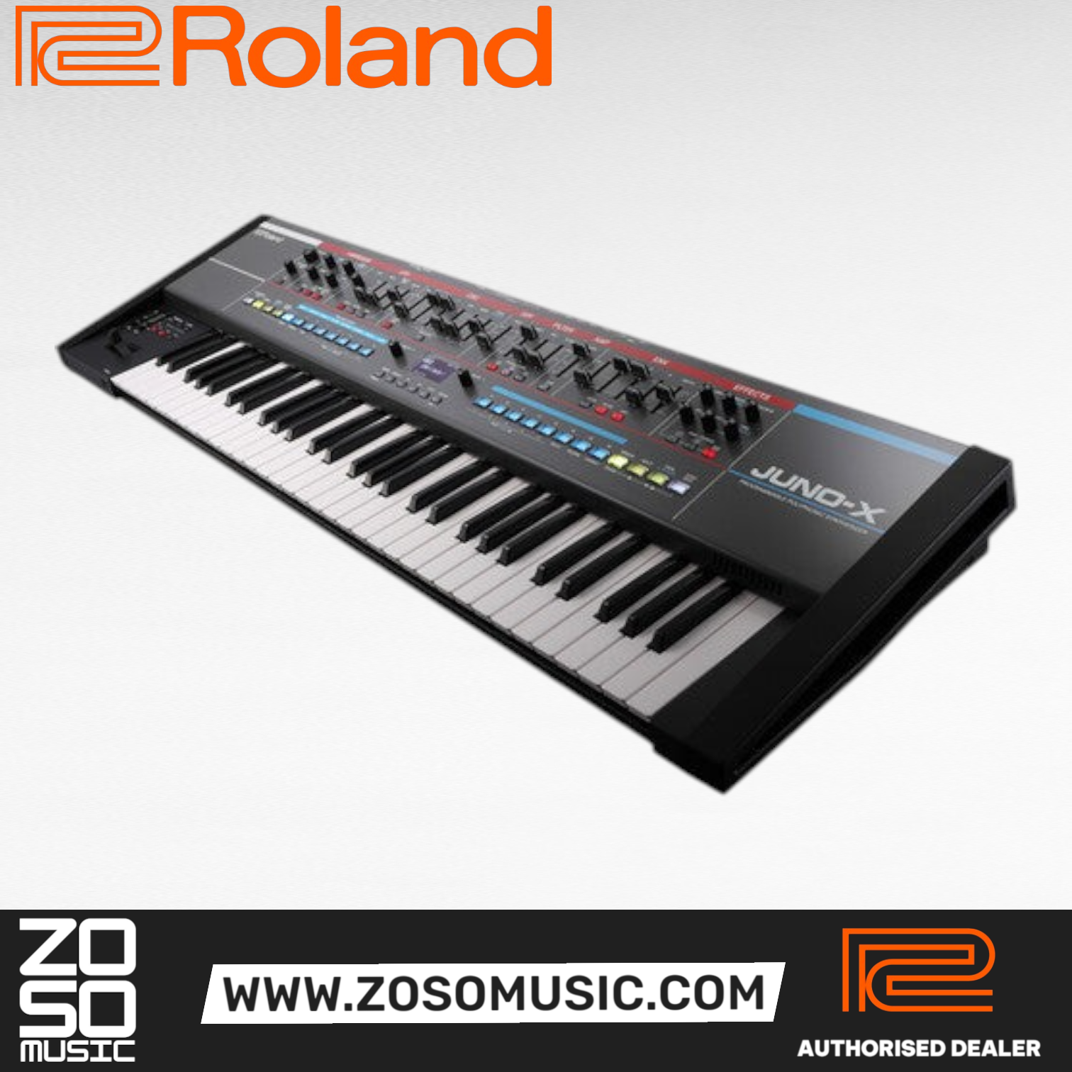 Roland JUNO-X Programmable Polyphonic Synthesizer |  ROLAND |  SYNTHESIZER |  Zoso Music