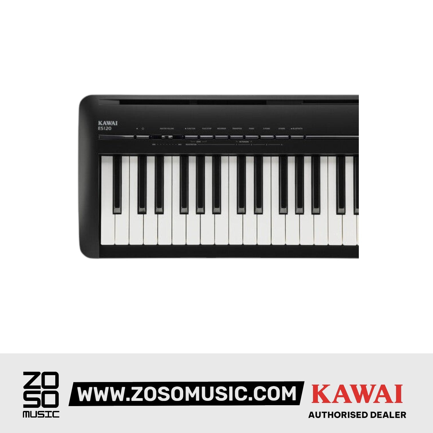 Kawai ES-120 88-key Digital Piano Set - Black |  KAWAI |  PIANO-DIGITAL |  Zoso Music