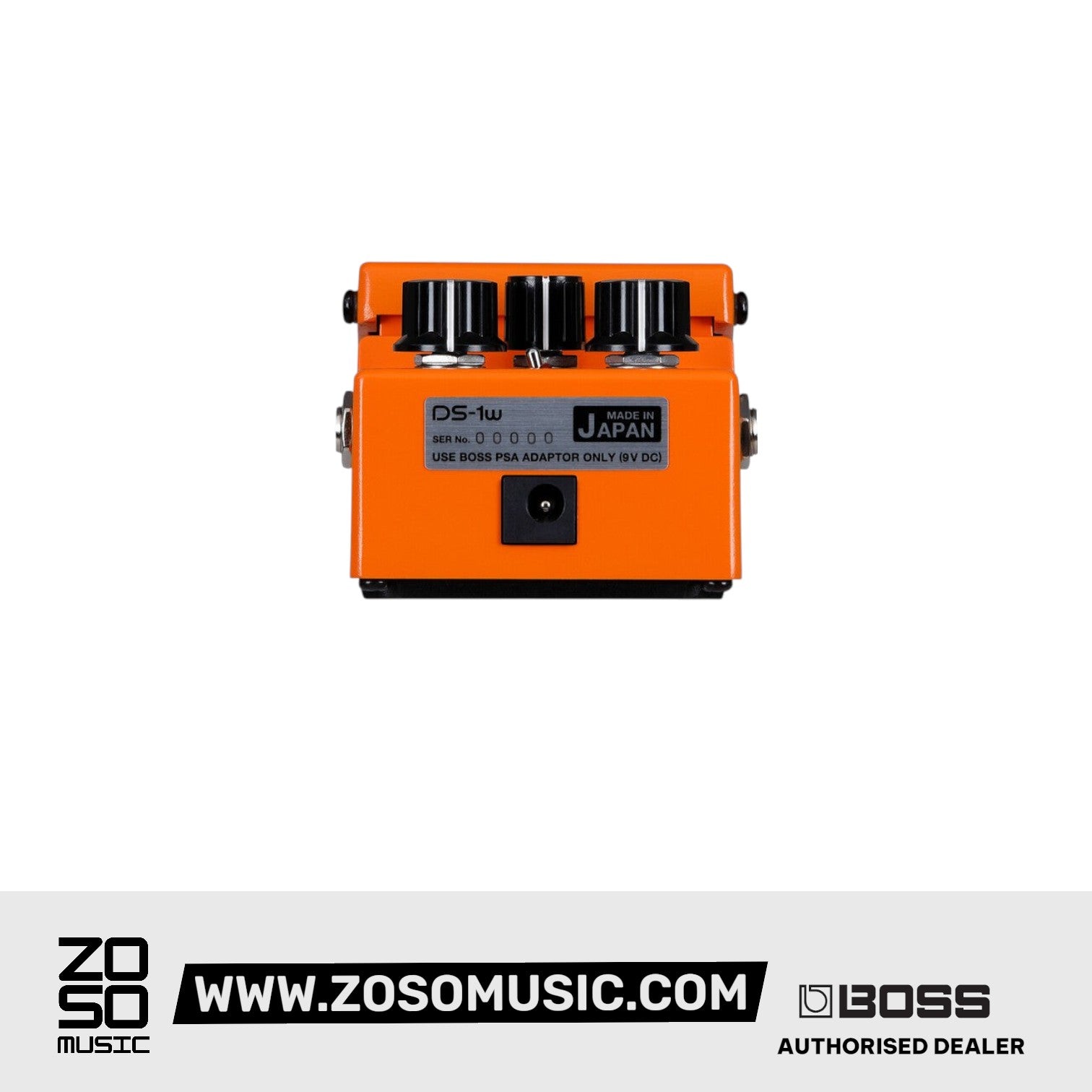 Boss DS-1W Waza Craft Distortion Pedal |  BOSS |  EFFECTS |  Zoso Music