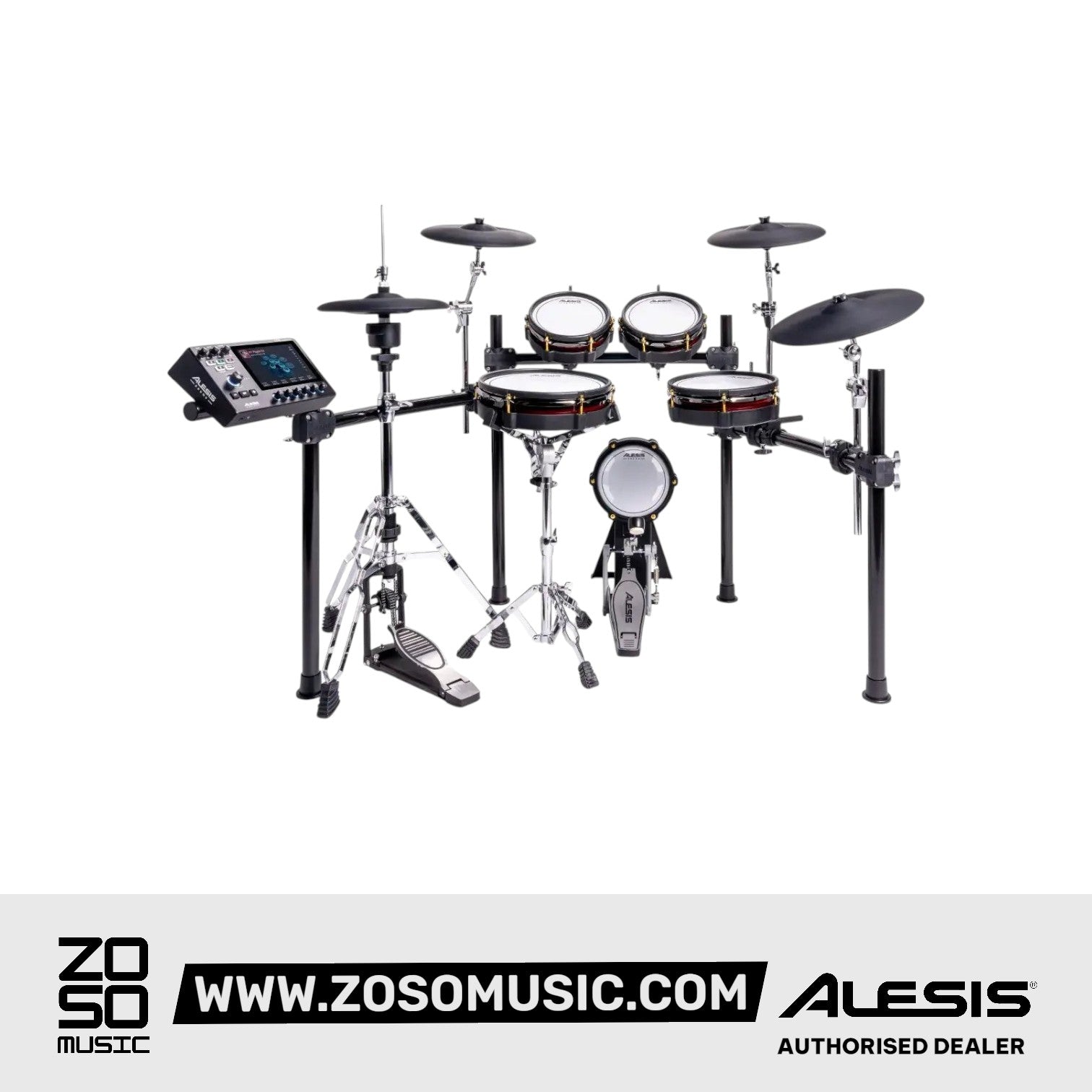 Alesis Strata Core 5-piece Electronic Drum Set |  ALESIS |  DRUM-ELECTRONIC |  Zoso Music