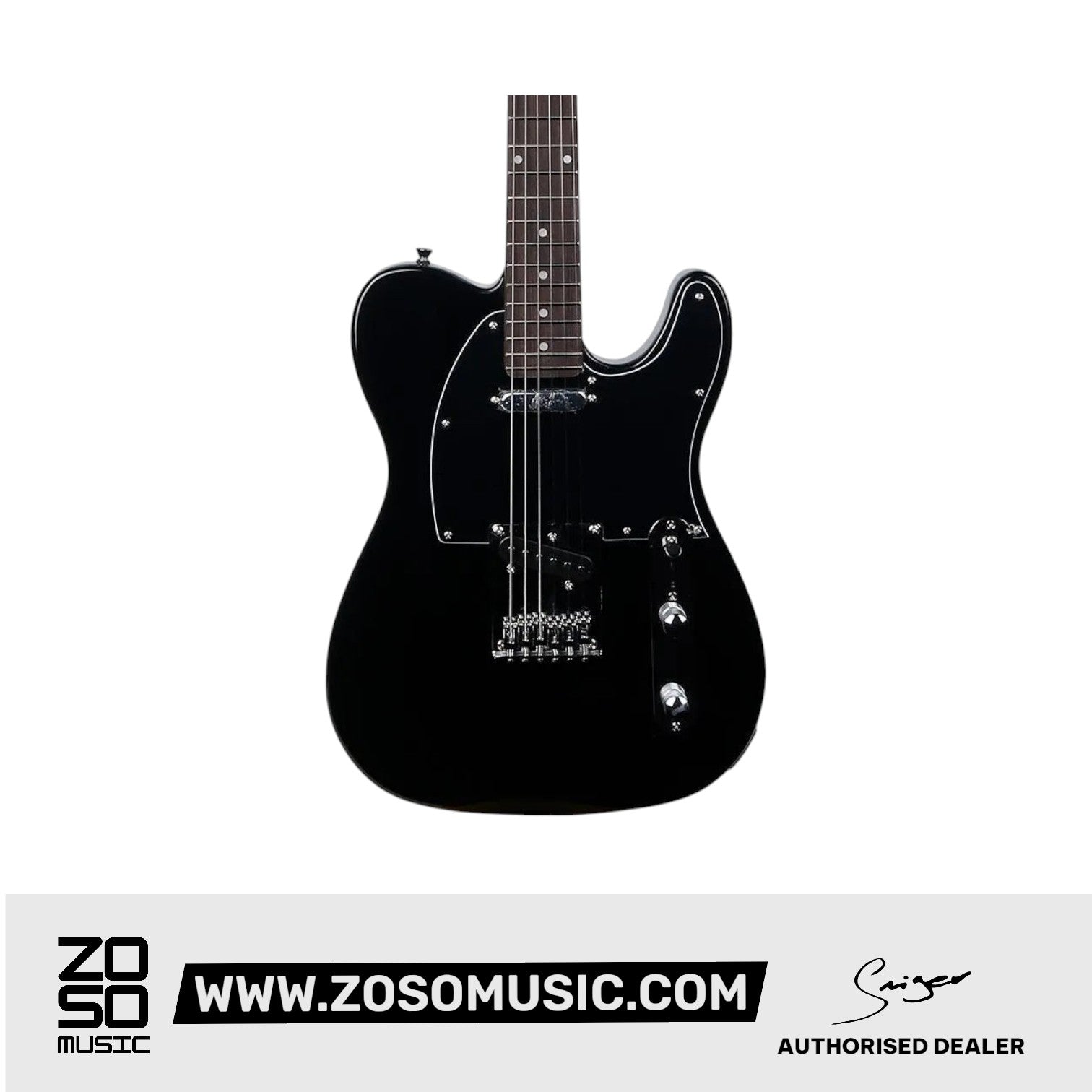 Smiger S-G17 Telecaster Black Electric Guitar | Zoso Music Sdn Bhd