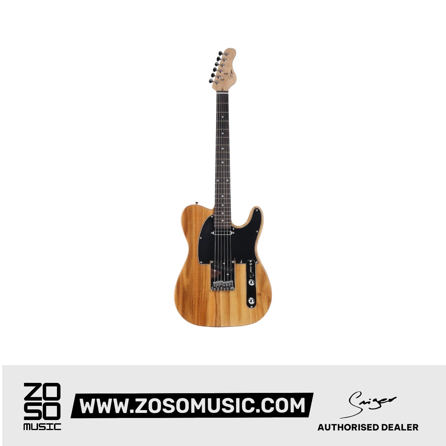 Smiger S-G17 Telecaster Natural Electric Guitar |  SMIGER |  ELECTRIC GUITAR |  Zoso Music