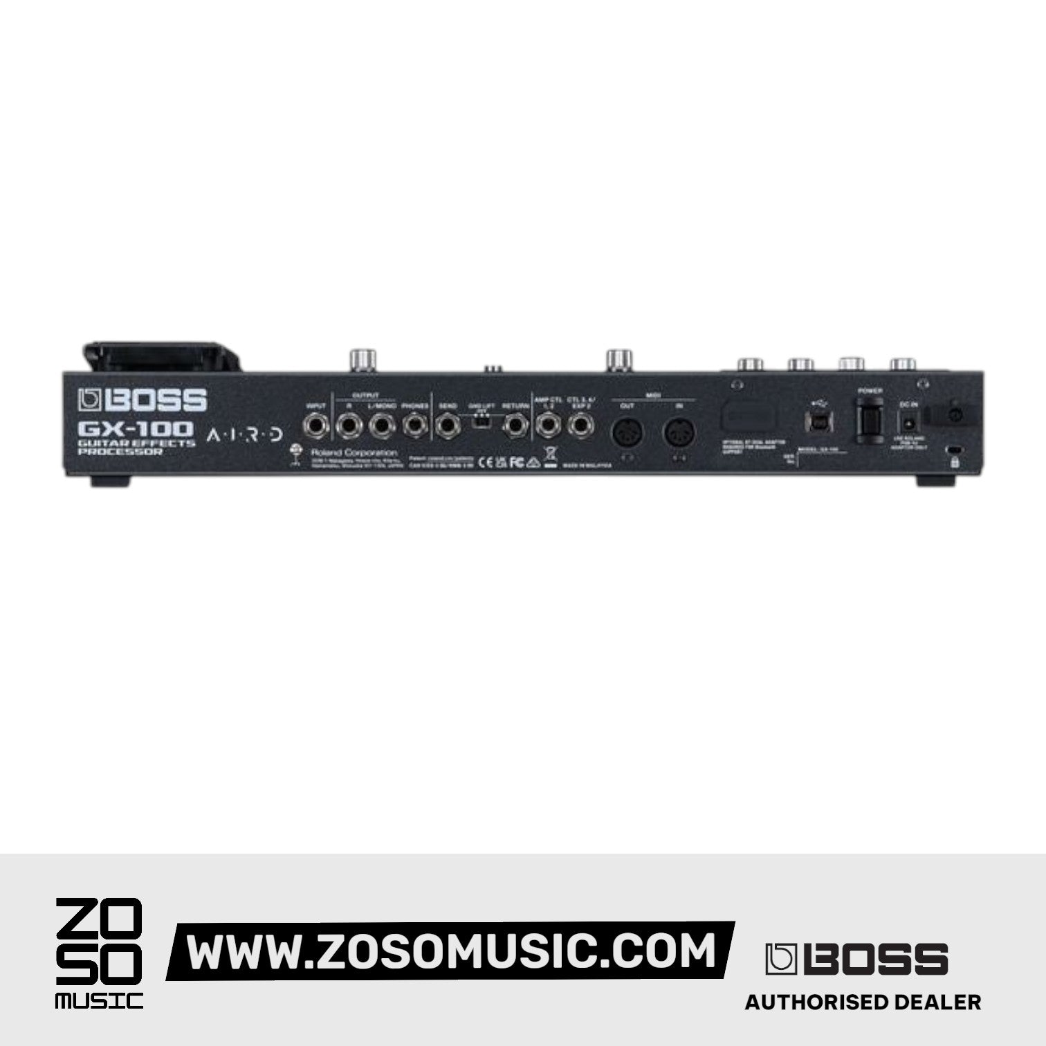BOSS GX-100 GUITAR / BASS MULTI EFFECTS PEDAL with FREE BAG | BOSS , Zoso Music
