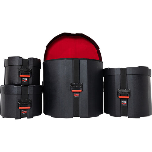 Gator Grooves Drum Case Rock Pack |  GATOR |  CASES & GIG BAGS |  Zoso Music