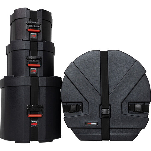 Gator Grooves Drum Case Rock Pack |  GATOR |  CASES & GIG BAGS |  Zoso Music