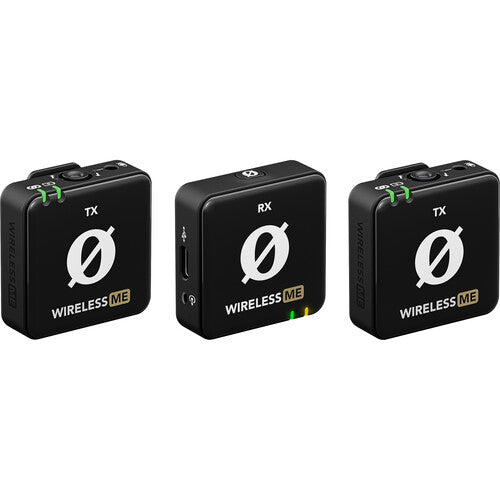 RODE Wireless ME Dual Compact Digital Wireless Microphone System (2.4 GHz, Black) |  RODE |  WIRELESS-TRANSMITTER & RECEIVER |  Zoso Music