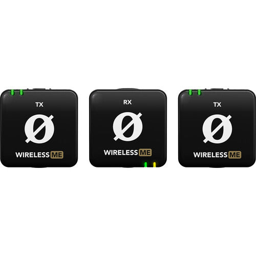 RODE Wireless ME Dual Compact Digital Wireless Microphone System (2.4 GHz, Black) | Zoso Music Sdn Bhd
