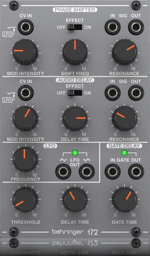 Behringer 172 Phase Shifter / Delay / LFO Eurorack Module | BEHRINGER , Zoso Music