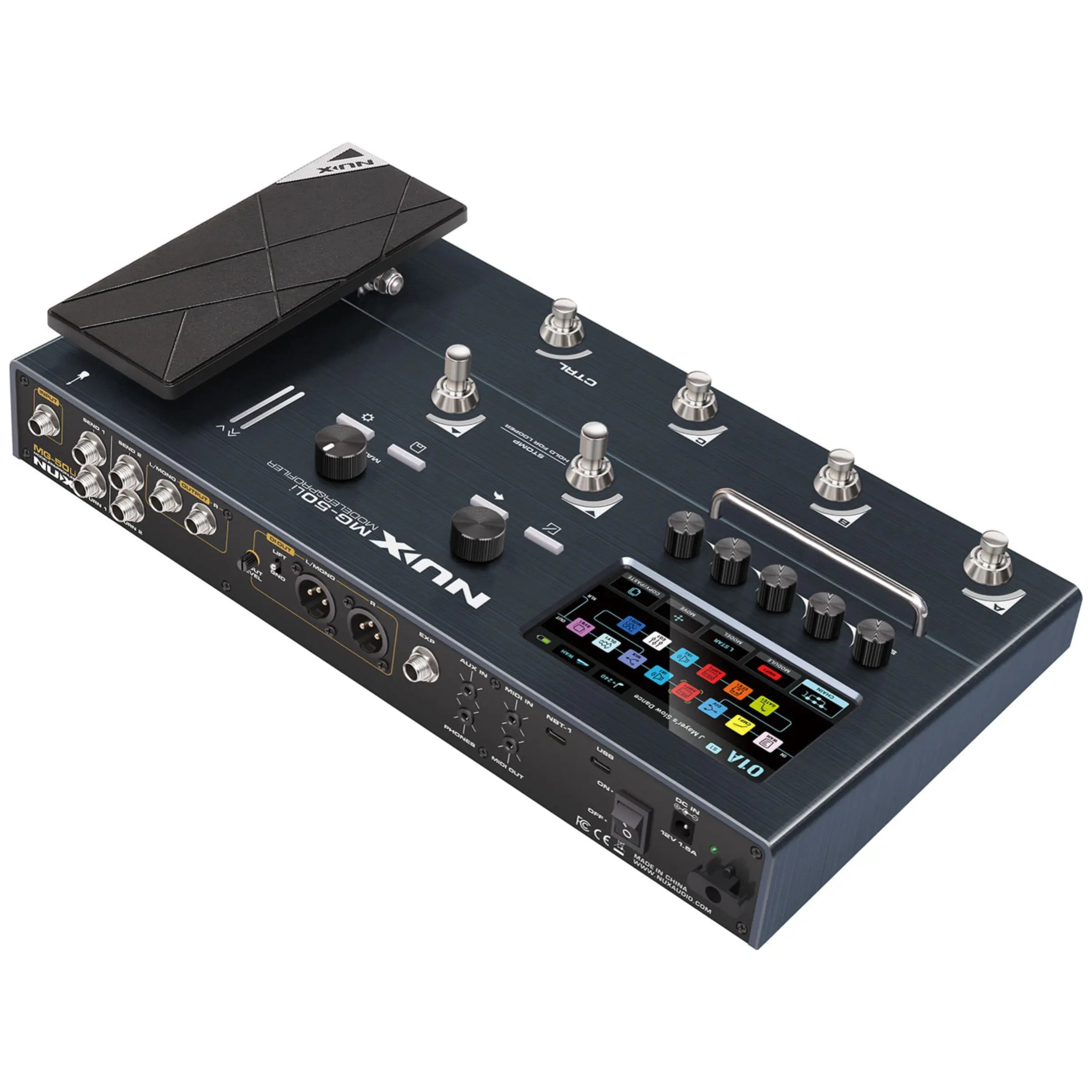 Nux MG-50Li Modeler and Profilier Guitar Multi-Effect Pedal |  NUX |  MULTI-EFFECTS |  Zoso Music