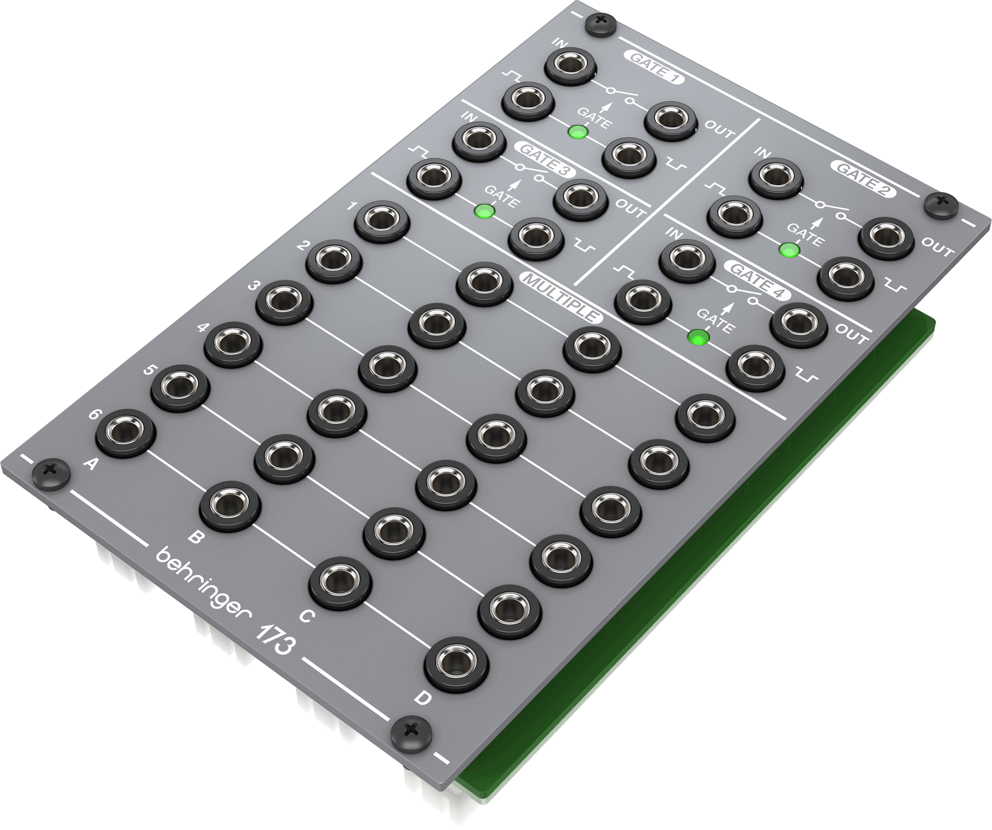 Behringer 173 Quad Gate / Multiples Eurorack Module | BEHRINGER , Zoso Music