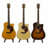 SQOE DC41C Premium Handcrafted 41-inch Cutaway Acoustic Guitar with Solid Top