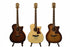 SQOE GA40C Premium Handcrafted 40-inch Grand Auditorium Cutaway Acoustic Guitar with Solid Top
