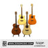 SQOE F40A-SK/F40B-SK Chard 40-inch Matte-Finish Acoustic Guitar with Armrest Bevel