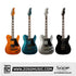 SQOE SETLP1100 22-Fret Professional Electric Guitar – Premium Custom Series