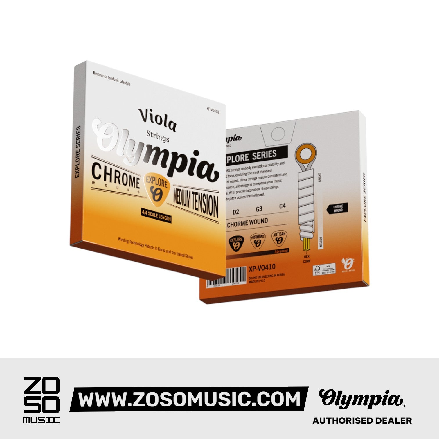 Olympia XP-VO410 Viola String