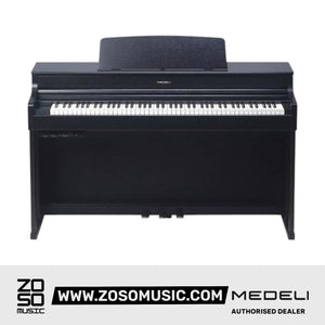 Medeli UP605 88 Keys Upright Piano Package with Woodgrain Finish Built in Bluetooth MIDI and Audio |  MEDELI |  PIANO-UPRIGHT |  Zoso Music