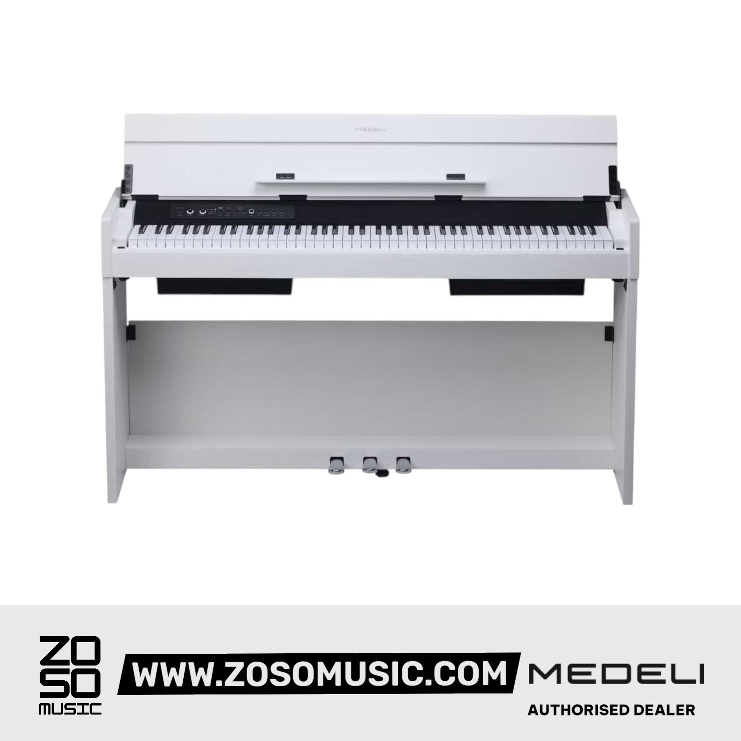 Medeli CP203 88 Keys Compact Digital Piano With USB MIDI Built in Drum Rhythms |  MEDELI |  PIANO-DIGITAL |  Zoso Music