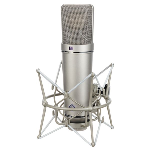 Neumann U 87 Ai Studio Set Large-diaphragm Condenser Microphone - Nickel |  NEUMANN |  HEADPHONE |  Zoso Music